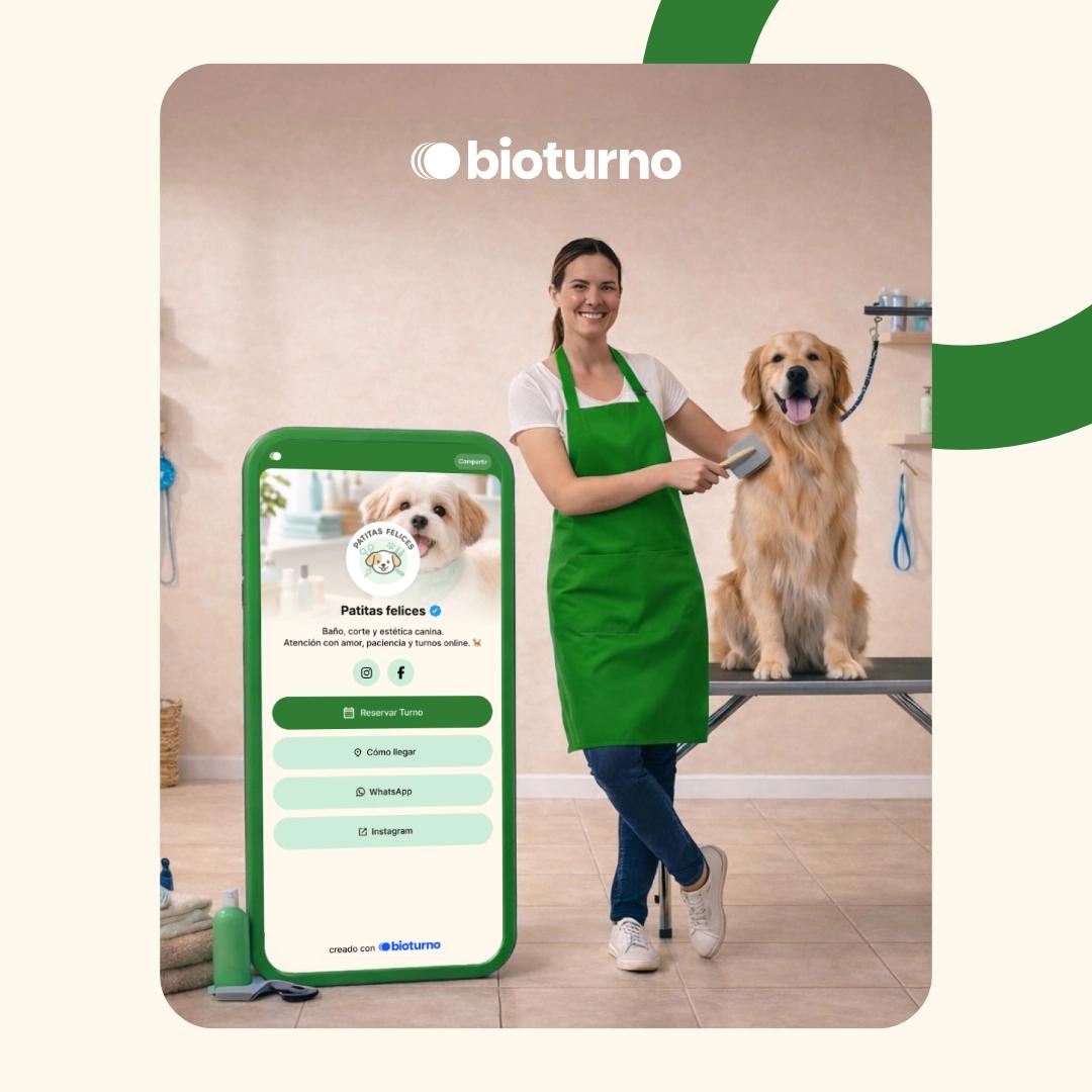 Bioturno para peluquerías caninas