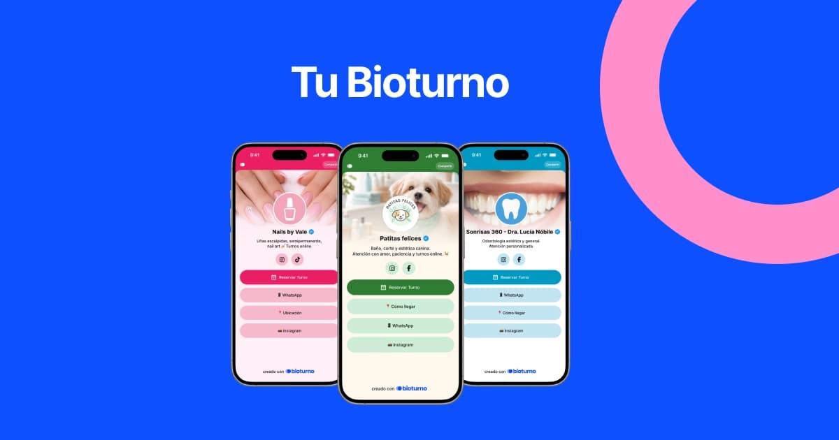 ¿Qué es un Bioturno?